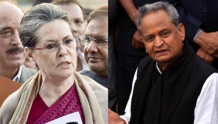 Sonia Gandhi angry over Rajasthan political crsis