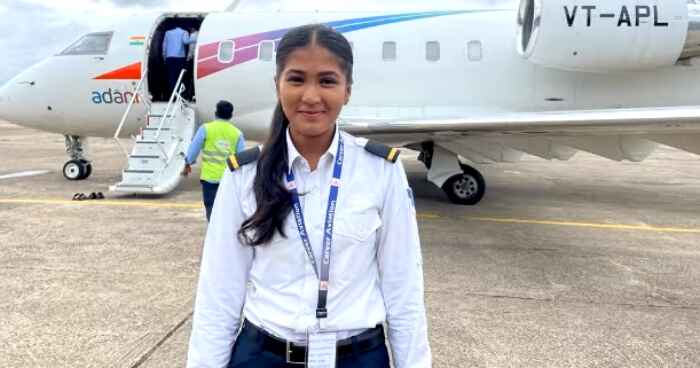 Yukta Biyani Youngest Pilot|