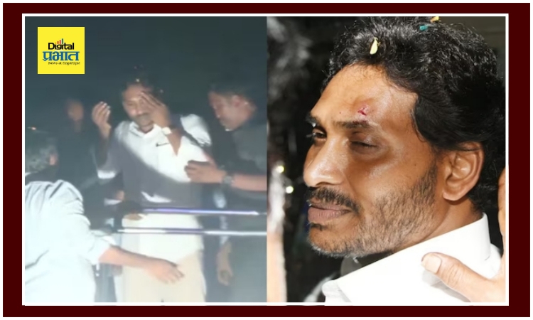 Andhra CM injured ।